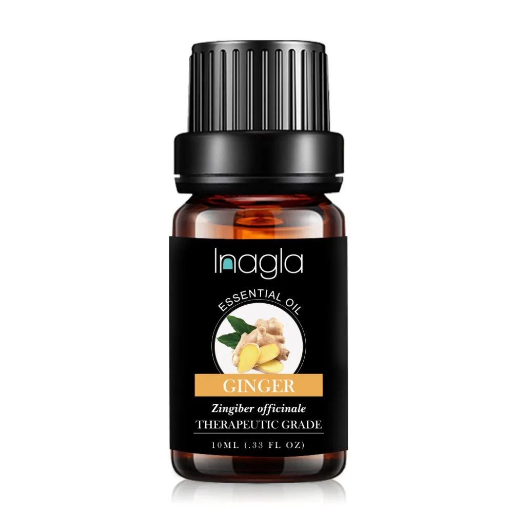 Inagla, 10 мл, чистые эфирные масла для ароматерапии, диффузоры лаванды, Мирры, лемонграсса, апельсина, лимона, масло для домашнего ухода за воздухом