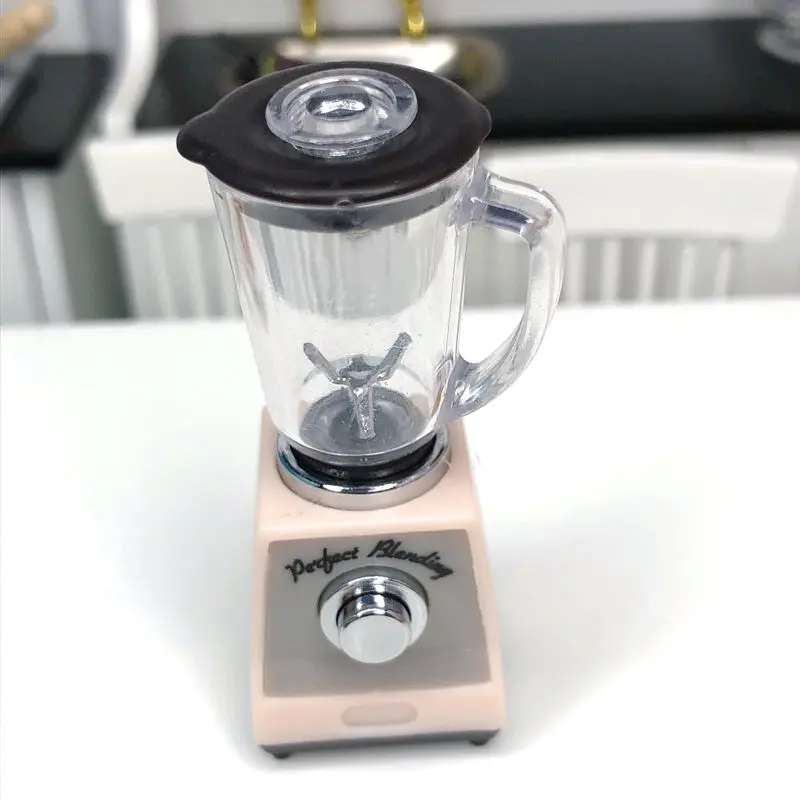 1 Set NEW 1/12 Scale Miniature Juicer Mini Rice Cooker Kitchenware for Blyth OB11 BJD Doll House Play Toys Accessories