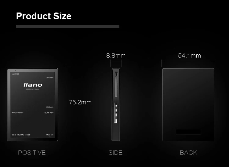 Llano 7 в 1 USB 3,0 считыватель смарт-карт флэш мульти-карт памяти для TF/SD/MS/CF 4 карты чтения sd/Micro SD/usb карты