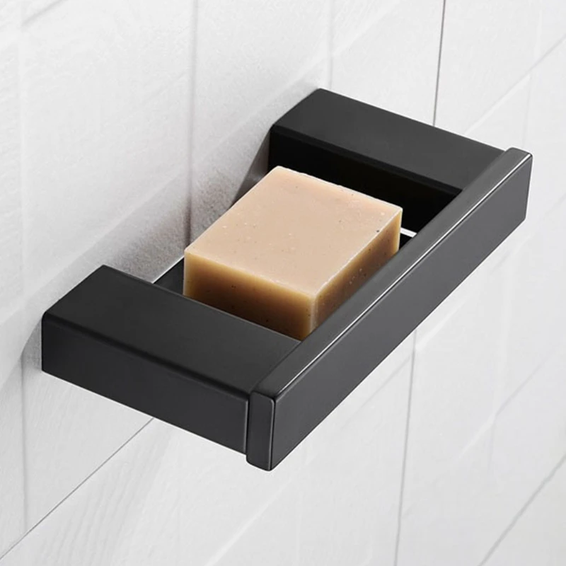 

No Drilling Bar Soap Dish for Shower Bathroom Soap Holder Wall Mount Multifunctional Soap Holder for Bathroom Wall