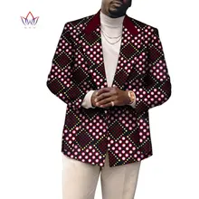 

Men Slim Fit Office Blazer Jacket Fashion print Mens Suit Jacket Wedding Dress Coat Casual Business Male Suit Coat 2021 wyn1491