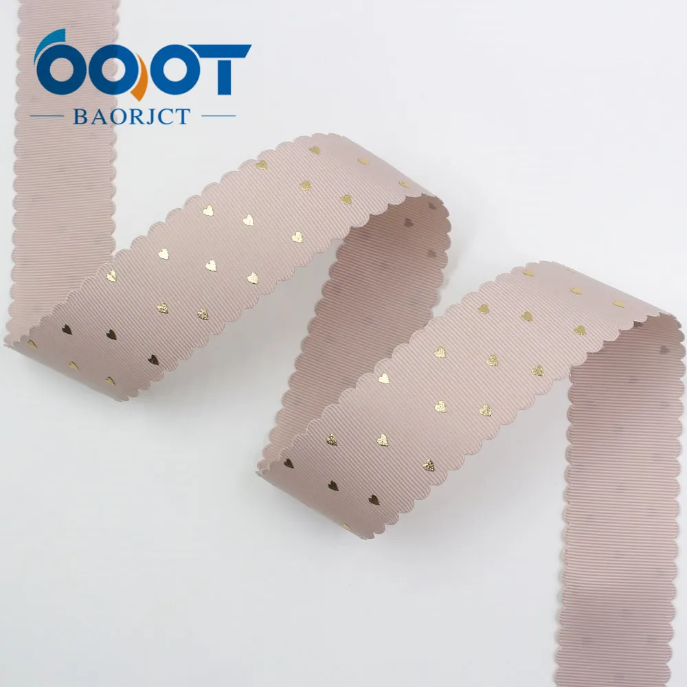 OOOT BAORJCT I-19729-1759, 38 мм, 10 ярдов сплошной цвет горячего тиснения лук-узел корсажные ленты, лук крышка DIY аксессуары украшения
