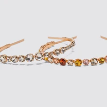 ZA Искусственный Жемчуг повязки для волос для женщин модные роскошные блестящие ювелирные изделия инкрустированные элегантный темперамент девушка подарок вечерние свадеб