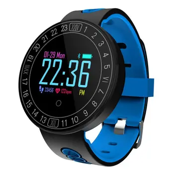 

Promotion--Q8Plus Bluetooth Smartband IP68 Waterproof Step Heart Rate Blood Pressure Paint Dial