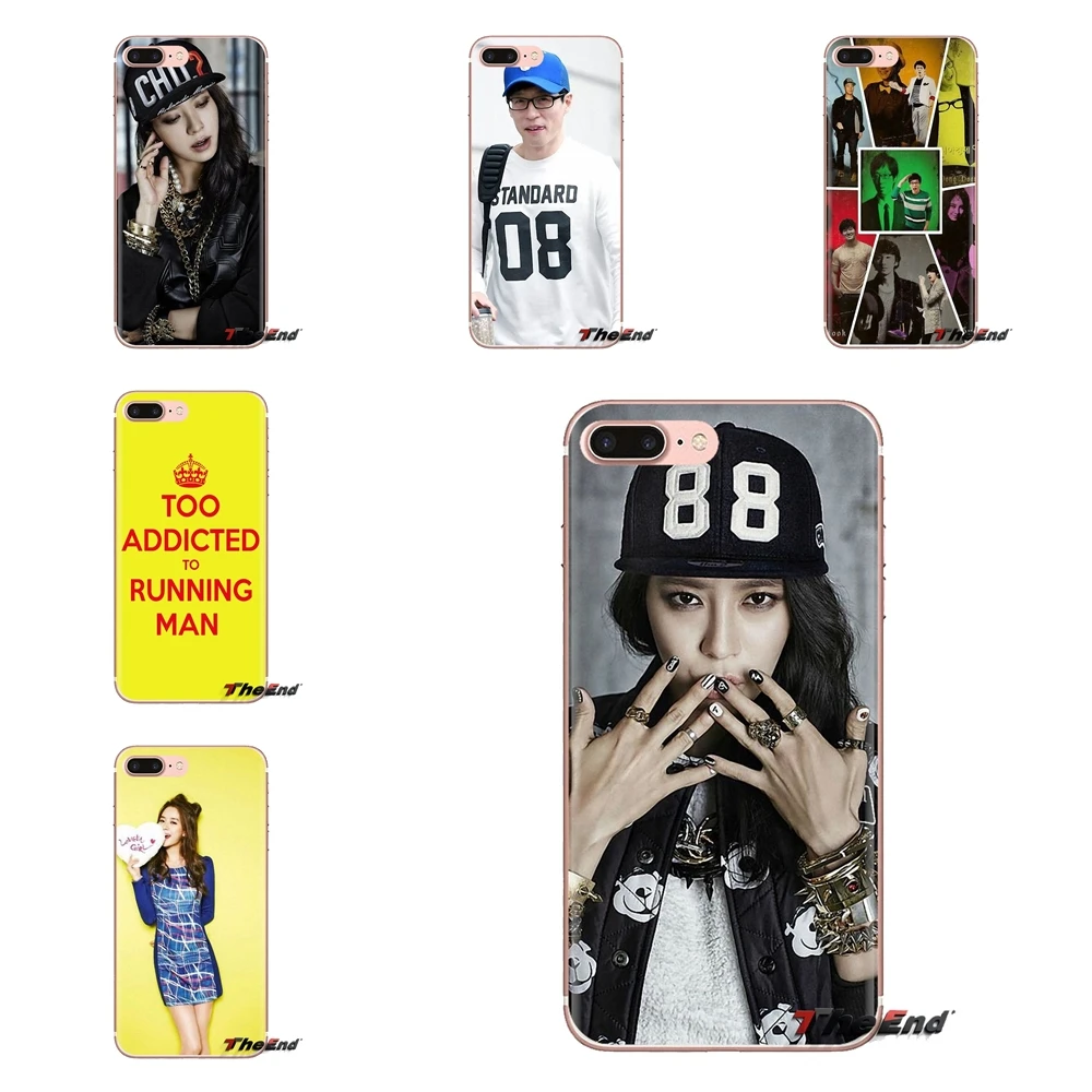 South Korea running man For Xiaomi Redmi 4A S2 Note 3 3S 4 4X 5 Plus 6 7 6A Pro Pocophone F1 Soft Transparent Shell Covers |