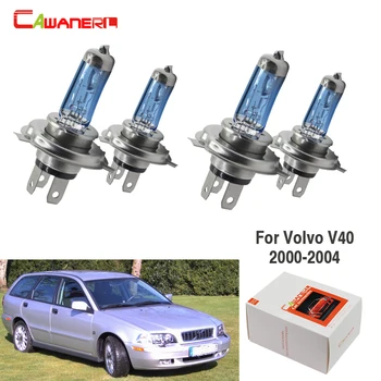 

Cawanerl 4 X 100W H7 Car Light Accessories Halogen Bulb Headlight High Low Beam 12V For Volvo V40 Wagon 2000-2004