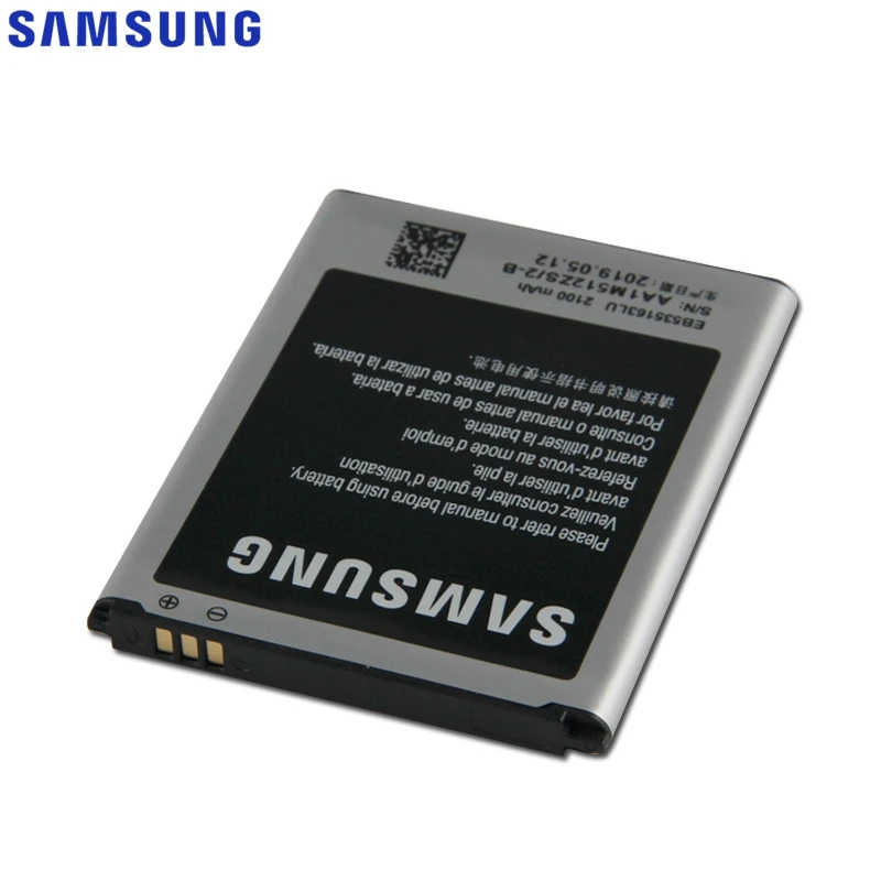 Аккумулятор samsung EB535163LU для samsung Galaxy I9082 I879 I9118 Neo+ i9168 i9060 подлинный Сменный аккумулятор для телефона