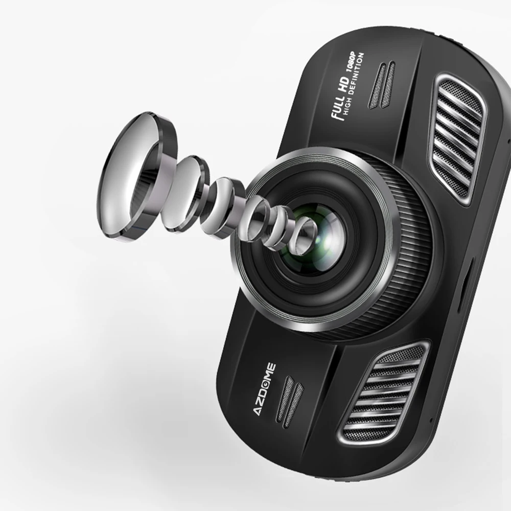 AZDOME M11 3-дюймовый 2.5D IPS экран Mini Dash Cam Full HD1080P Автомобильный видеорегистратор Автомобильный видеорегистратор Ночного видения Автомобильная камера видеорегистратор камера заднего вида