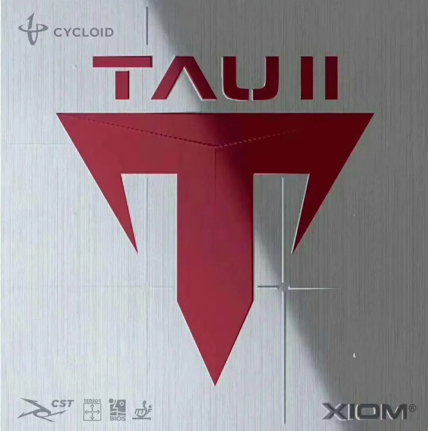 XIOM Original TAU II резиновая липкая губка для настольного тенниса пинг понга|Ракетки