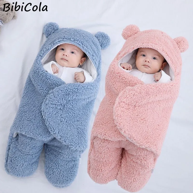 Мягкое одеяло для новорожденного ребенка детский спальный мешок конверт хлопок