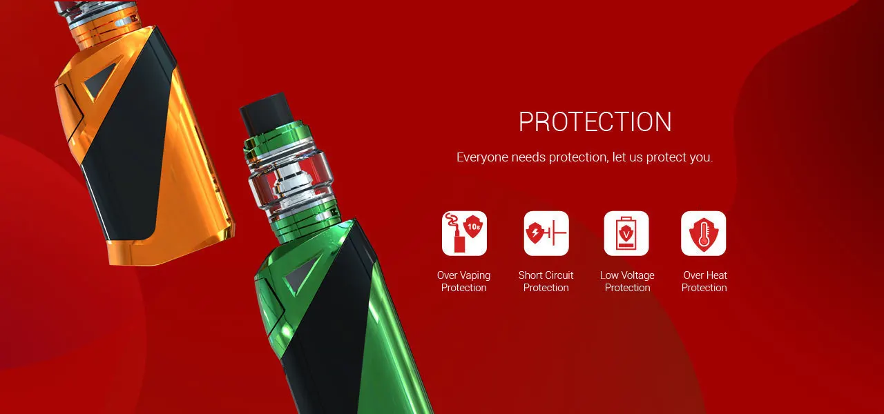 Подарок 5 шт. набор вейперов в катушке Vaptio ironcload Kit 2600 мАч коробка мод электронная сигарета стартовый набор 50 Вт испаритель 2,0 мл большой бак для пара Атомайзер