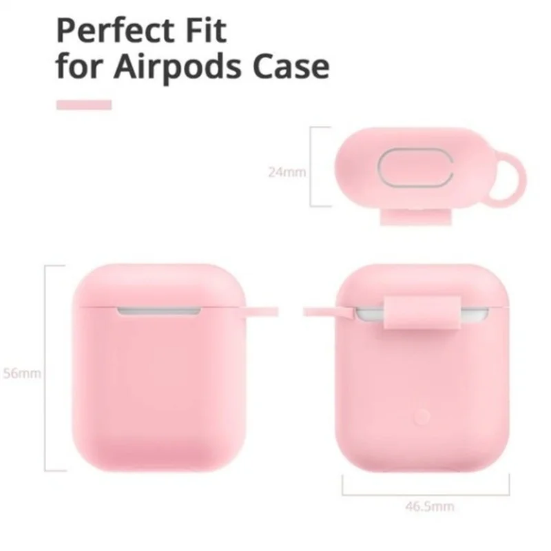 3 шт./компл. Airpods чехол-Ударостойкий Air стручки Защитный чехол Крышка кожи силикона милый меховой шарик Airpods брелок аксессуары