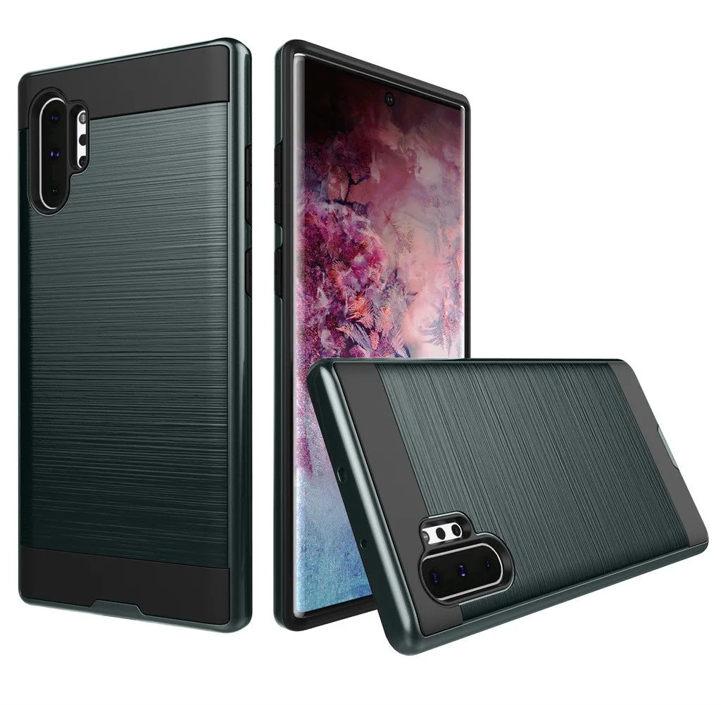 Для samsung Note10+ портативные полузакрытые чехлы для телефонов Роскошный Жесткий матовый чехол амортизирующий Противоскользящий ударопрочный чехол