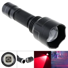 

SecurityIng Infrared Flashlight Light Waterproof Rotary Focusing 850nm IR Zoomable Night Vision Torch for Camera Supplementary
