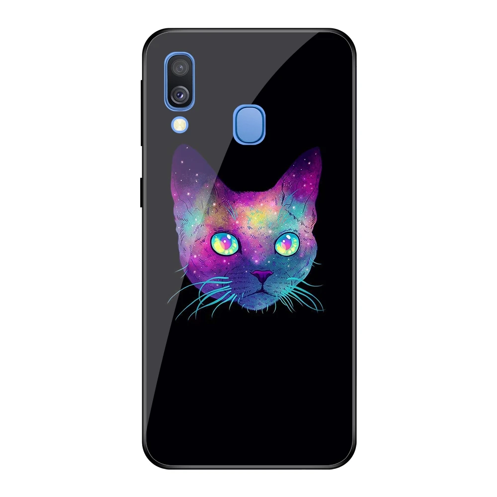 Чехол из закаленного стекла для телефона чехол samsung Galaxy A40 A405FD A405FN SM 5 9 дюймов