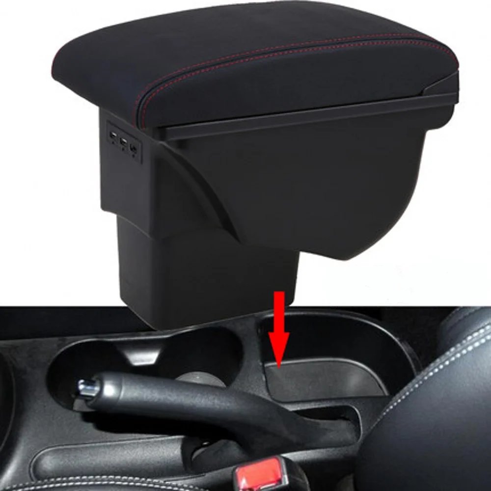 Подлокотник кожаный для Kia Soul с USB 2009 2014|Подлокотники| |