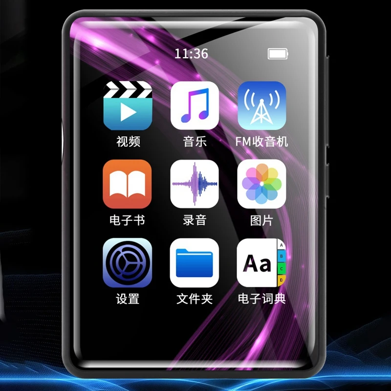 Used Original Unlocked Apple iphone 7  iOS ?Bluetooth Full Press Sn Version Mp3 Student Version Mp4 Play Music Player 3.0 Inch 8GB Lossless HiFi External Play