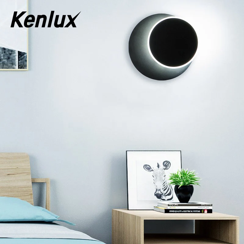 Светодиодный настенный светильник Kenlux в скандинавском стиле 7 Вт лампа для