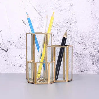 

Makeup Brushes Organizer Storage Box Acrylic Cosmetic Make Up Organizer Clear Makeup Brush Holder Pen Holder