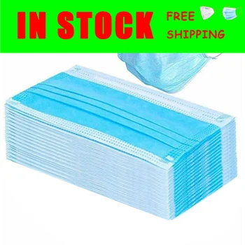 

3 Layer Earloop Mask For Kids Girl Boy Adult Anti Bacterial Anti Respirator Disposable Face Mouth Masks