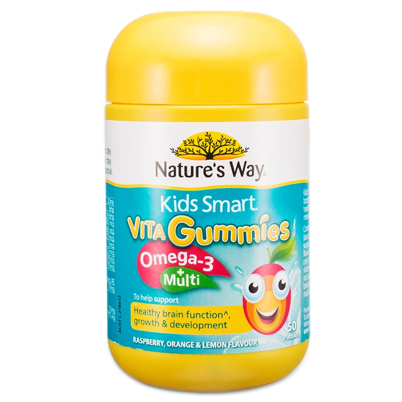 Nature's Way Kids Smart Omega-3 + Multi Vitamin (7)