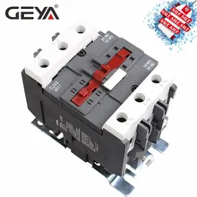 GEYA CJX2-8011 9511 магнитный контактор переменного тока 80A 95A промышленный электрический контактор 1NO1NC с 220 В или 380 В катушка