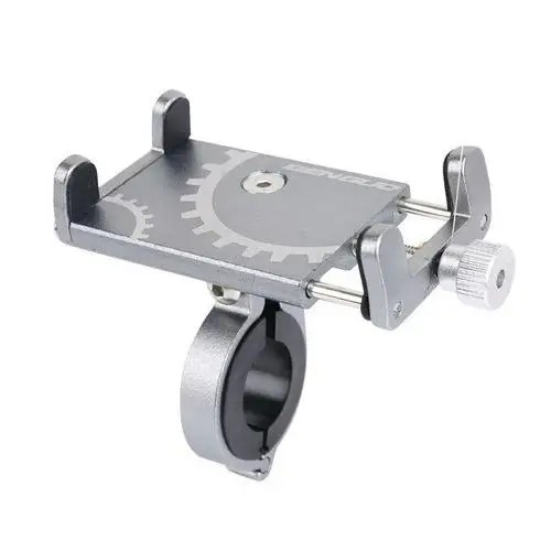Aluminum Bicycle Phone Holder MTB Mountain Road Bike Motorcycle For 3.5-6.5 Inch Mobile Support GPS Cycling Bracket - Цвет: F