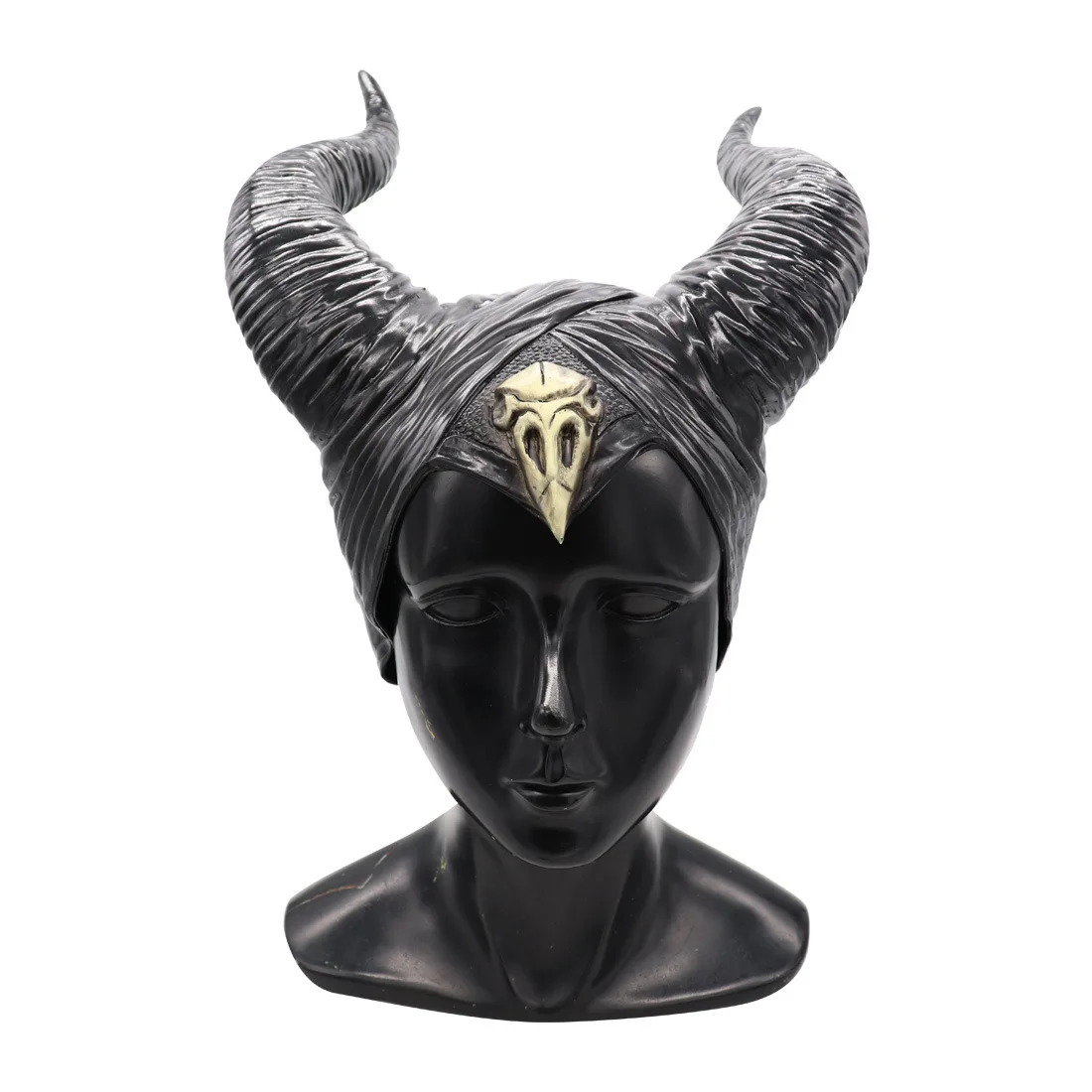 Maleficent: любовница злой ведьмы платье рога шляпа костюм косплей Хэллоуин Анжелина Джоли королева ведьмы головной убор маска - Цвет: style 3