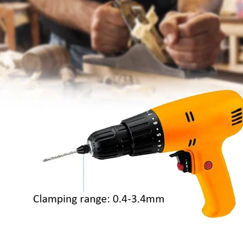 

New power tool accessories 0.4-3.4mm Hand Clamping Snap-out Keyless Change Chuck for Electric Screwdriver grinder and dremel dri