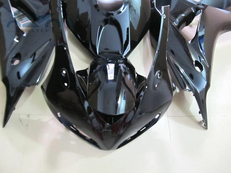Обновите свой Комплект обтекателя впрыска, пригодный для Honda CBR1000RR 2006 2007 CBR 1000RR 06 07 спортивные Пластиковые обтекатели Комплекты Черный XY42