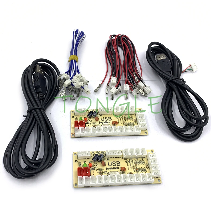 2pin ноль задержка USB энкодер PC джойстик кнопка для MAME Fight Stick управления DIY аркадная