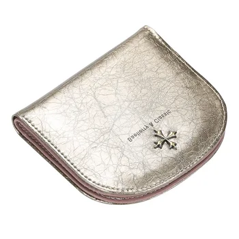 

Baellery Hasp Leather Women Wallet Short Zipper Coin Purse Small Wallet Female Slim Wallet Simple Card Holder Mini Wallets Women