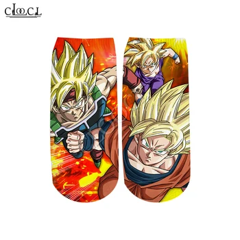 

CLOOCL 2020 New Fashion Newest Anime Dragon Ball 3D Printed Unisex Harajuku Casual Hot Selling All-match Socks