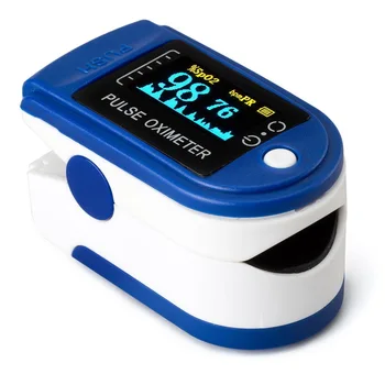 

NEW Finger Clip Medical Oximeter Pulse Oxygen Testing Instrument Heart Rate check Instrument Pulse Monitor Instrument T0075CMD