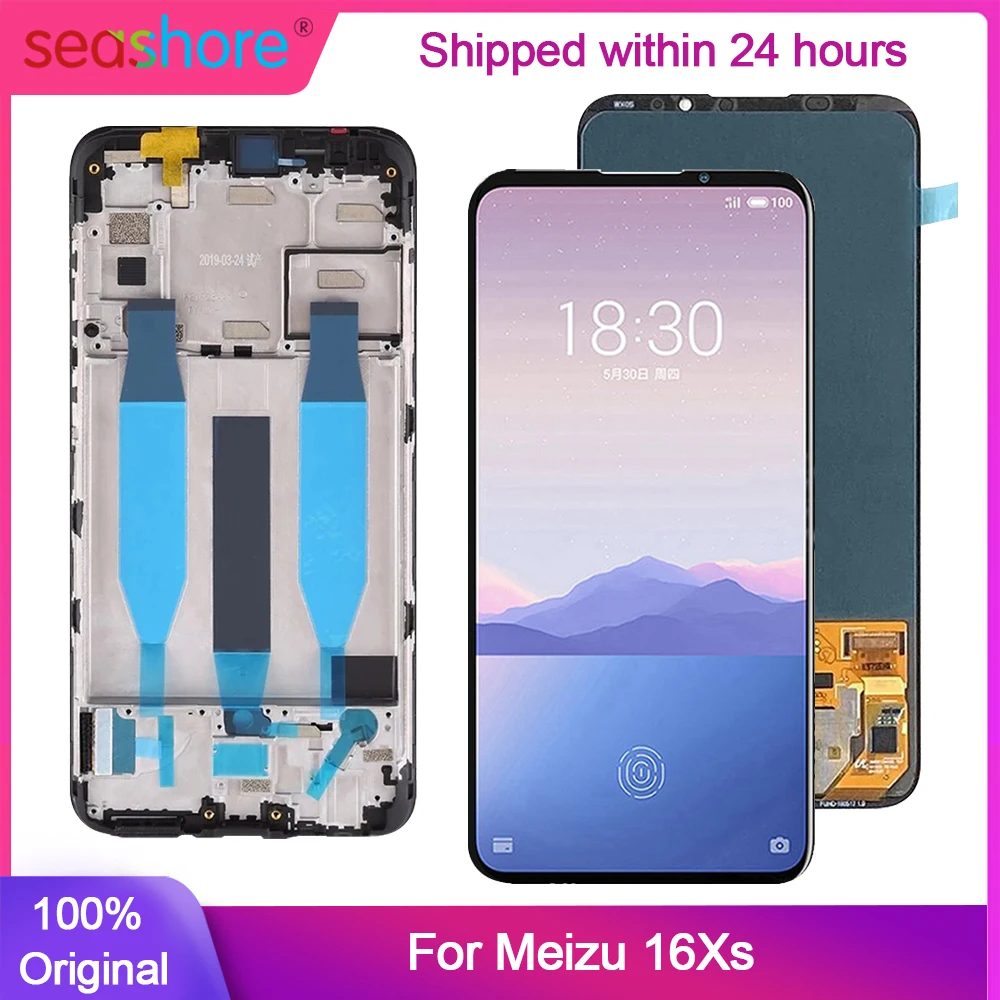 Original Display For Meizu 16XS Display Touch Screen For Meizu 16 XS LCD Display Digitizer Replacement Parts M926H M926Q M926C
