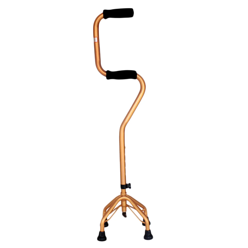 Bathroom Skid Resistance Aluminium Hiking Walking Sticks Ladder Crutches Trekking Pole Lightweight Walking Cane for Men Women 