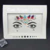 3D Crystal Glitter Jewels Tattoo Sticker Women Fashion Face Body Gems Gypsy Festival Adornment Makeup Beauty Stickers 6