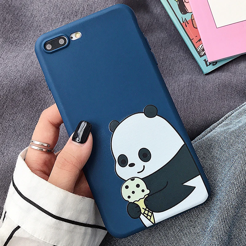 30 Милый мультяшный чехол для Apple iphone 6 6s 7 8 plus x xr max Чехлы для телефона из термополиуретана Силиконовый Модный Задний Бампер Мягкий защитный чехол - Цвет: 30