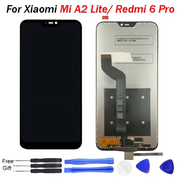 

For Xiaomi Redmi 6 Pro Display Touch Screen Digitizer Assembly LCD Replacement For Xiaomi Mi A2 Lite Mi A2 Lite Display