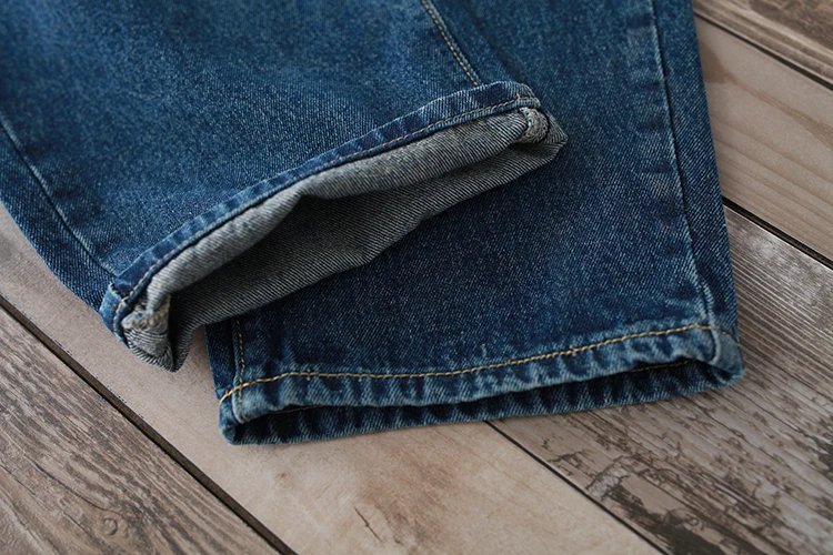 Casual em Linha Outono Feminino Denim Macacão Tamanho Grande Solto Reta Bib Jeans Vintage Azul Escuro Perna Larga 9 High Quality Moda Feminina