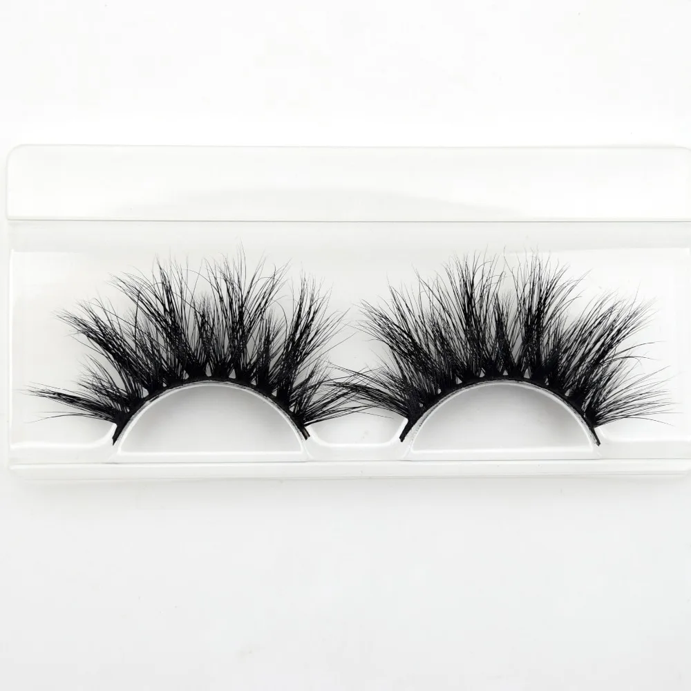 Caixa de Vison 3d com Bandeja Viso Pares Mink Cílios Lashes Nenhum Volume Dramática Falsos Grosso E80 40 25mm 37 Cílios Conjunto