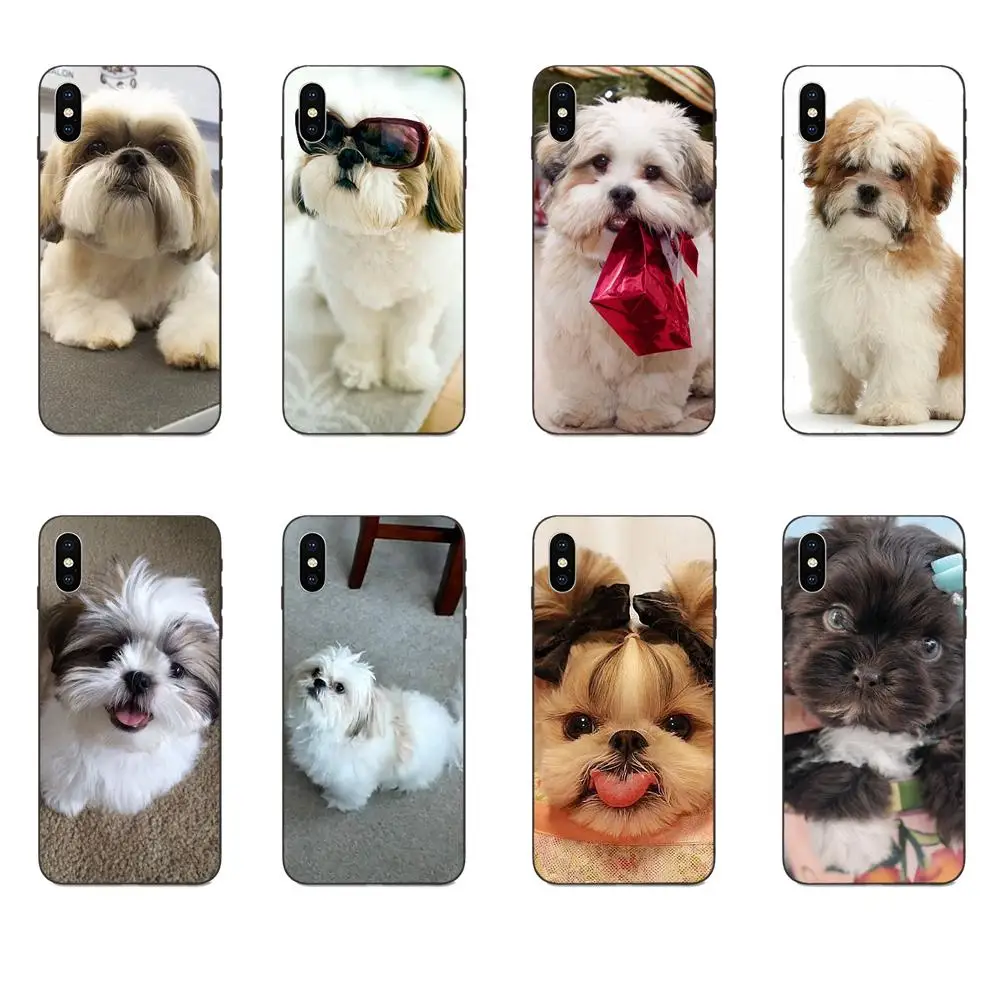 Shih Tzu Shitzu Собака Щенок мягкий Кап Coque для Huawei Mate 9 10 20 P8 P9 P10 P20 P30 Lite Mini Play Pro P smart Plus Z