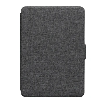 

Cloth Texture Smart Case for Kindle Paperwhite 10Th 2019 PU Leather Case Hard Cover Black