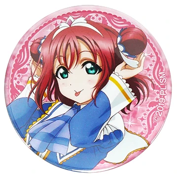 Love Live Солнечный значок аниме Aqours Hanamaru Dia Yoshiko Riko охара Мари Kanan Watanabe You Chika металлический значок брошь на булавке - Окраска металла: 05 Kurosawa Ruby