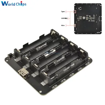 

diymore 18650 Lithium Battery Shield V9 5V/3A 3V/1A Micro USB Power Bank Expansion Board Module For Raspberry Pi ESP32 ESP32S