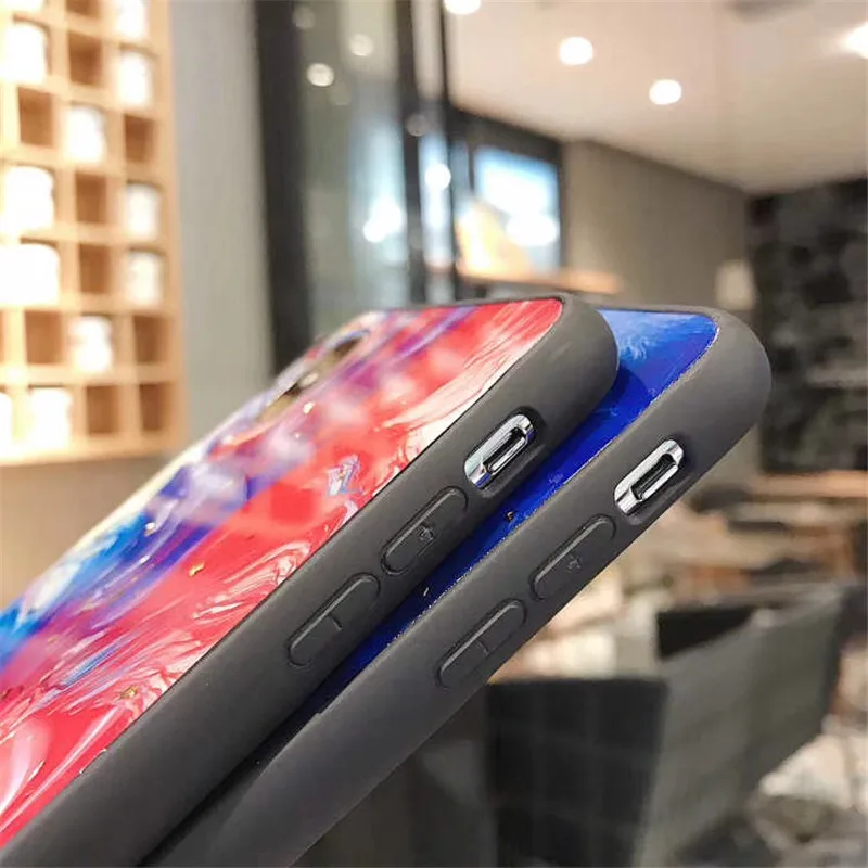 Для huawei P30 Lite чехол с блестками окрашенный чехол под мрамор для huawei p20 lite p 30 honor 9x pro mate 20 mate10 nova 2s Чехол