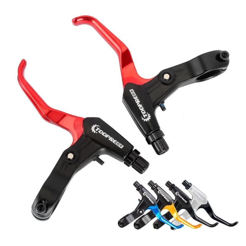 1pairBicycleBrakeHandle3FingersUltralightAluminumforMountain