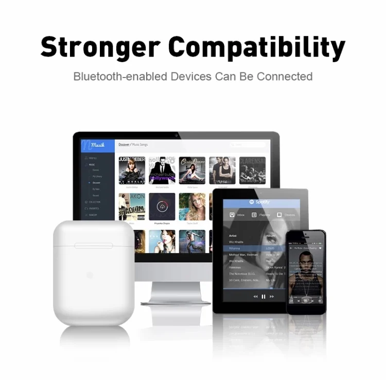 Inpods 12 Pk i60 TWS Bluetooth наушники 5,0 Bluetooth гарнитура Беспроводные наушники с микрофоном Siri