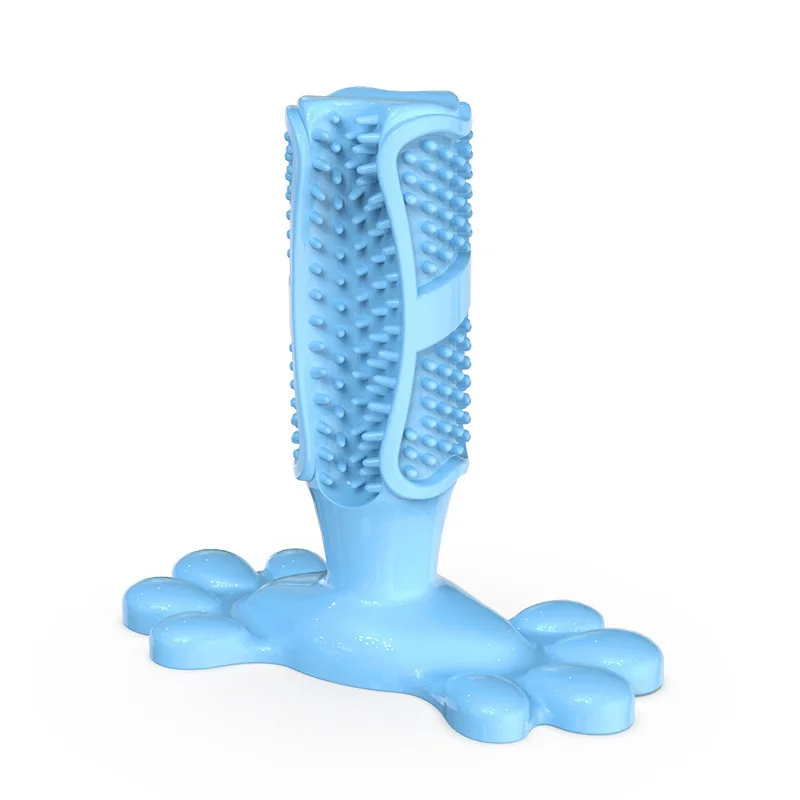 Sky blue Взрывные Модели зубная щетка для собак молярная палка для собак товары для домашних животных резиновая зубная щетка игрушка для укуса собака жевательные игрушки товары для домашних животных игрушки мягкое - Цвет: Sky blue