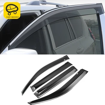 

CarManGo for Toyota Land Cruiser Prado 150 2010-2019 Car Window Sun Rain Shade Protector Cover Trim Frame Sticker Accessories